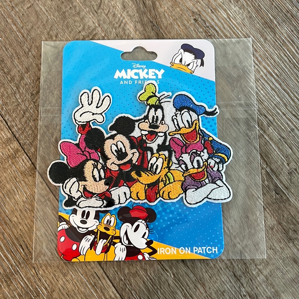 Mickey and friends patch
